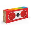 Polaroid P2 Music Player (Red) - Powerful Portable Wireless Bluetooth Speaker Rechargeable with Dual Stereo Pairing