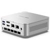 MINISFORUM MINIS FORUM AI370 Mini PC, AMD Ryzen AI 9 HX 370 Processor, LPDDR5X-7500MHz 32GB, 1TB SSD, AMD Radeon 890M, RJ45 5Gbps x 2/Wi-FI 6e/Bluetooth 5.3, HDMI 2.1/DP 2.0/USB4, Copilot-AI PC