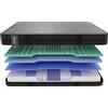 Pharmaflex Performance Hybrid - Materasso Matrimoniale 160x200 in Memory Foam Ortopedico, Alto 27 cm con 7 Zone e 800 Sospensioni contro Mal di Schiena, Comfort e Rigidità 7/10, Dispositivo Medico