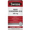 Swisse Maxi Coenzima Q10 Integratore per la Stanchezza e il Sistema Nervoso 30 Capsule