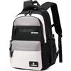 Amythe Zaino Scuola Media e Superiore per Ragazzo, 2025 Grande Zaini Scuola Ragazzi Impermeabile per 16 Laptop, Zainetto da Viaggio Casual Leggero e Moda, 30L-Nero