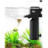 AQQA Filtro Acquario, 1000L/h Forte Flusso Filtro per Acquario, Ultra Silenzioso Regolabile Filtro Interno per Acquario, Adatto per Acquario 150-300L