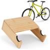 BAM BOO BOX Supporto da parete per bicicletta in legno - Supporto da parete per bicicletta in bambù - Supporto da parete per bici da strada - Supporto da parete per bicicletta - Bike Wall Mount - Gancio per