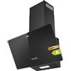CIARRA CAB6750 Cappa Aspirante 60 cm da Cucina, 350m³/h, Classe Energetica A, Cappa da Parete con LED, 3 Velocità, per Ricircolo Interno o Scarico Esterno
