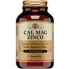 Solgar Cal Mag Zinco 100 Tavolette Ossa Denti e Funzione Muscolare | con Calcio, magnesio e zinco. Contribuiscono al mantenimento di ossa normali e alla normale funzione muscolare.