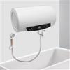 DaiJiubu Scaldabagno elettrico, scaldabagno, schermo a LED, serbatoio elettrico, scaldabagno, set da parete per interni (30 L)