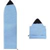 Xinpinzhou Custodia per tavola da surf per longboard, paddleboard, tavola da surf, paddle board, 180 x 50 cm, custodia per tavola da surf con chiusura a coulisse, 180 x 50 cm, blu