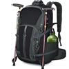 OUUTMEE Zaino da trekking impermeabile per uomini e donne, zaino da trekking ultra leggero, zaino da viaggio per campeggio, escursionismo, arrampicata, viaggi, alpinismo