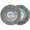 Einhell Set di spazzole originali Einhell (10/6 mm) (accessori per la pulizia delle fughe Einhell, diametro 110 mm, con 1 spazzola in filo di acciaio, 1 spazzola in nylon)