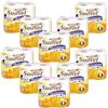 Generico Carta Igienica 3 veli 40 Rotoli (10 Pacchi x 4 Rotoli) Ultra Morbida Trapuntata, Non Profumata, Pura Cellulosa, Confezione Risparmio Formato Maxi, 200 strappi per rotolo