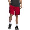 ADIDAS 3-STRIPES SHORT 7 RED Shorts Basket Uomo
