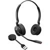 Jabra Engage 55 SE Cuffie stereo UC, adattatore DECT Link 400c, cavo USB-C da 1,2 m, custodia per il trasporto, garanzia e avviso (opuscoli di sicurezza)