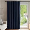 Deconovo Tende Oscuranti per Interni Cameretta Bambini 290 CM Altezza, Tenda Oscurante Termica Isolante con Anelli per Finestre Moderne 1 Pannello, 200x290 CM, Blu Navy