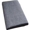 CDV Casa di Venere CDV Telo Arredo Copridivano Multiuso Copritutto Copriletto in Misto Cotone - Arredatutto 100% Made In Italy (Grigio Scuro, 280 x 180 cm)