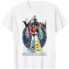 Voltron Defender Of The Universe Voltron: Retro Defender Colorful Distressed Maglietta