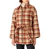 United Colors of Benetton Cappotto 26WWDN00Z Donna, Multicolore 901, L
