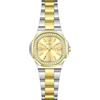 Szaikyri Orologio Elegante per Donne con Accenti in Cristallo e Bracciale in Acciaio Inossidabile Solido - Orologio da Sera per Signore (Argento Oro)