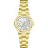 Szaikyri Orologio Elegante per Donne con Accenti in Cristallo e Bracciale in Acciaio Inossidabile Solido - Orologio da Sera per Signore (Oro Bianco)
