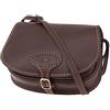 MIKA Damentasche Bonny Aus Echt Leder/Sattelleder, Damen Handtasche Mit Hauptfach Und Vortasche, Lederhandtasche Für Frauen Bagagli- Bagaglio a mano Unisex - Adulto (Pacco da 1)