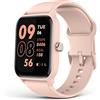 EGQINR Smart Watches per Donne 1.8" HD Touch Screen Fitness Tracker Compatibile con iPhone Android Rosa