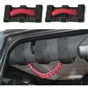 KOLOME Maniglie compatibili con Wrangler JK YJ TJ CJ JK JL JLU maniglie per auto (rosso)