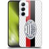 Head Case Designs Licenza Ufficiale AC Milan Away Kit per Stemma 2023/24 Custodia Cover Dura per Parte Posteriore Compatibile con Samsung Galaxy A55 5G