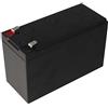 CSB Batteria di ricambio adatta per batteria APC-RBC2 12 Volt AGM al piombo 7,2 Ah, 151 x 65 x 100 mm, 6,3 mm