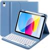 Zabatoco Tastiera iPad 11 Generazione (A16) 2025 & 10 Generazione 2022, iPad 10 Gen. Italiano QWERTY Tastiera Custodia per Modelli A2696/ A2757/ A3354/ A3355 (iPencil non incluso)