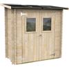 Alce Hobby 198x98 - Casetta da giardino in legno - Con finestre frontali - 198x98x197 cm