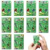 APOMOONS 10 pezzi di regali di calcio, mini flipper calcio, gioco di pazienza per bambini, compleanno bambini, mix di giochi di calcio (7,5 x 4,5 cm)