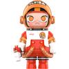 POP MART MEGA SPACE MOLLY 100% × emoji？ Series Figure Personaggio d'Azione Giocattolo da Collezione Figura Regalo di Festa 1PC