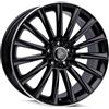 Keskin Tuning Cerchio in lega KESKIN 7.00 x 17 Black Lip Polished (BLP) ET: 35.00 PCD: 5 x120.00 Foro centrale:72.60