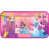 Lexibook, Principesse Disney, Cyber Arcade Pocket, console di gioco portatile, 150 giochi, schermo LCD da 1,8, funzionamento a batteria, rosa, JL1895DP