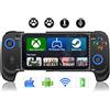 KICKDOT Controller wireless per iPhone/Android con joystick Hall e RGB, controller di gioco mobile per iOS, supporta Xbox Game Pass, PlayStation, Steam Link, Call of Duty, Roblox, Minecraft, Cloud Gamepad