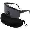 XFSRG Occhiali Da Sole Sportivi Polarizzati Occhiali Da Sole Ciclismo Sportivi Outdoor Colorati Con Lenti A Specchio Uv400 Per Bici Corsa E Alpinismo