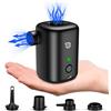 SUPPOU Pompa Elettrica Ricaricabile, 4000 mAh USB per materasso gonfiabile, ultra piccola per campeggio, trekking, backpacking