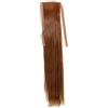 WIG ME UP - Toupet CODA Biondo cenere scuro Lisci 45 cm Fettuccia Graffette Extension YZF-TS18-12
