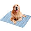 PERSELOSO Tappetino Refrigerante Per Animali Domestici Pet Cool Pad Traspirante Gel Per Cani e Gatti Per Casa e Viaggi Colore Blu