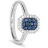 ALFIERI & ST. JOHN Anello allure con zaffiri e diamanti