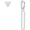 CUORI MILANO "CUORI MILANO Orecchini con lettera ""o"" in argento con zirconi"