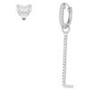 CUORI MILANO "CUORI MILANO Orecchini con lettera ""l"" in argento con zirconi"
