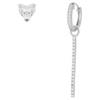 CUORI MILANO "CUORI MILANO Orecchini con lettera ""i"" in argento con zirconi"