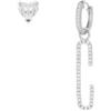 CUORI MILANO "CUORI MILANO Orecchini con lettera ""c"" in argento con zirconi"