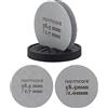 Normcore Confezione da 2 schermi a disco da 58,5 mm con supporto, pannello doccia riutilizzabile con supporto in silicone, spessore 1,7 mm - 1,0 mm, rete 150 µm, compatibile con cestello portafiltro