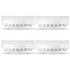 DiCUNO Lampadina LED GX53, 7W equivalente alogena 70W, Bianco freddo 5000K, Non dimmerabile, 950lm, Angolo fascio 120°, Faretto LED GX53 per Armadi e Vetrine, 4 Pezzi