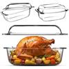 KADAX Pirofila Grande per Cottura al Forno in Vetro Trasparente, Casseruola Rettangolare con Coperchio da Cucina, Piatto Resistente al Calore (5.1 L)