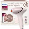 Philips Lumea 9900, dispositivo di epilazione IPL, alternativa ai dispositivi di epilazione laser, SenseIQ e SkinAI, 3 accessori per viso, corpo e zone di precisione, con e senza filo, BRI953/02