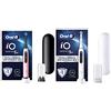Oral-B Spazzolino Elettrico Ricaricabile iO 5n Rosa, 1 Testina, 1 Custodia Da Viaggio, 1 Spazzolino & Spazzolino Elettrico Ricaricabile iO 5n Bianco, 1 Testina, 1 Custodia Da Viaggio