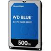 Western digital Hard disk 2.5 500GB Western digital Sata3 5400 Blu [WD5000LPZX]