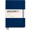 LEUCHTTURM1917 342929 Taccuini Master Slim A4+, Copertina rigida, 123 pagine numerate, Blue Mare, Puntini